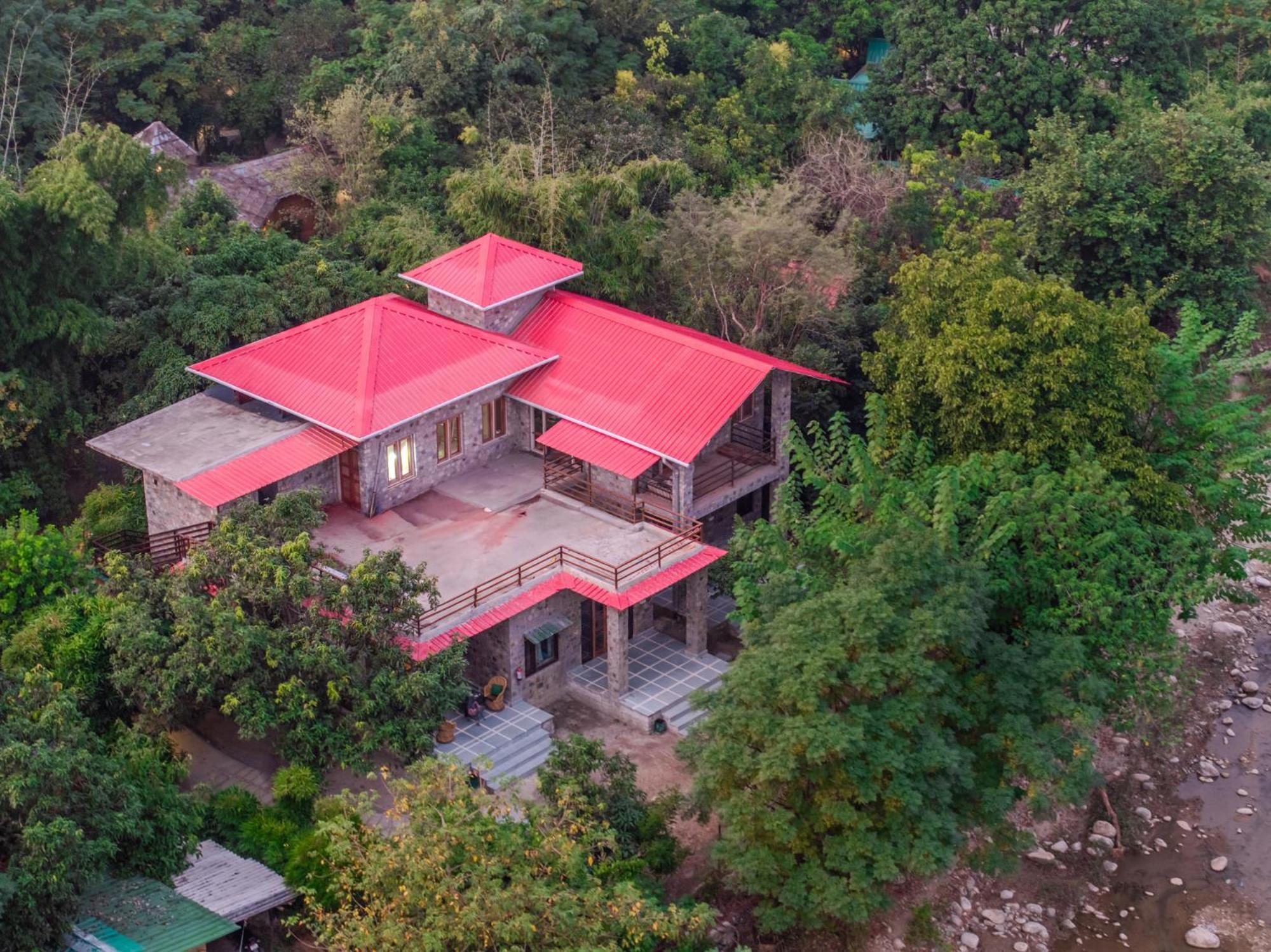 Hotel Camp Hornbill Corbett à Rāmnagar Extérieur photo